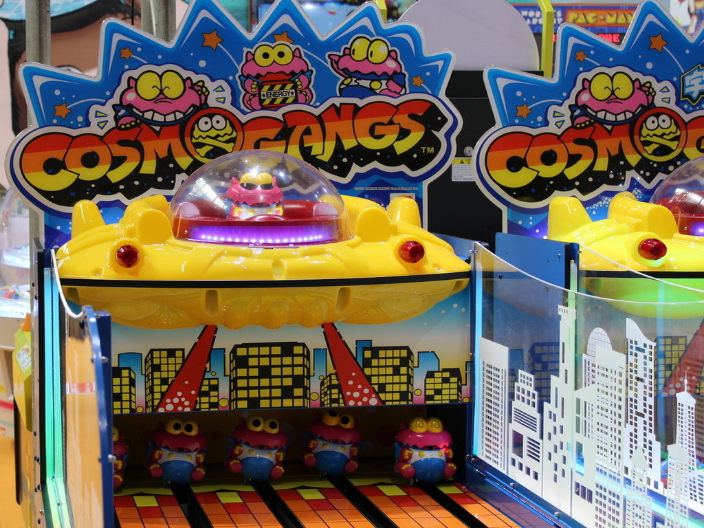 Cosmogangs Namco Arcade Machine